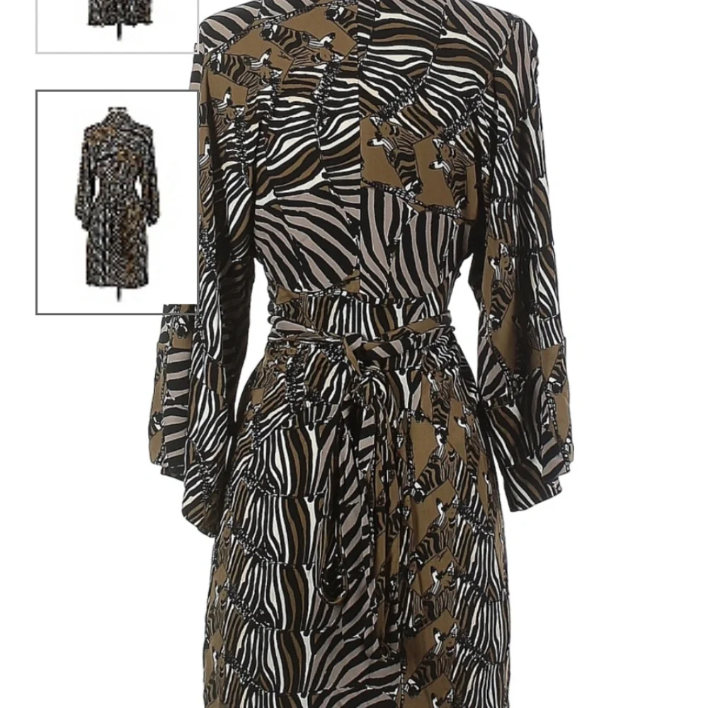Issa London for Banana Republic zebra kimono dress - Picture 2 of 7